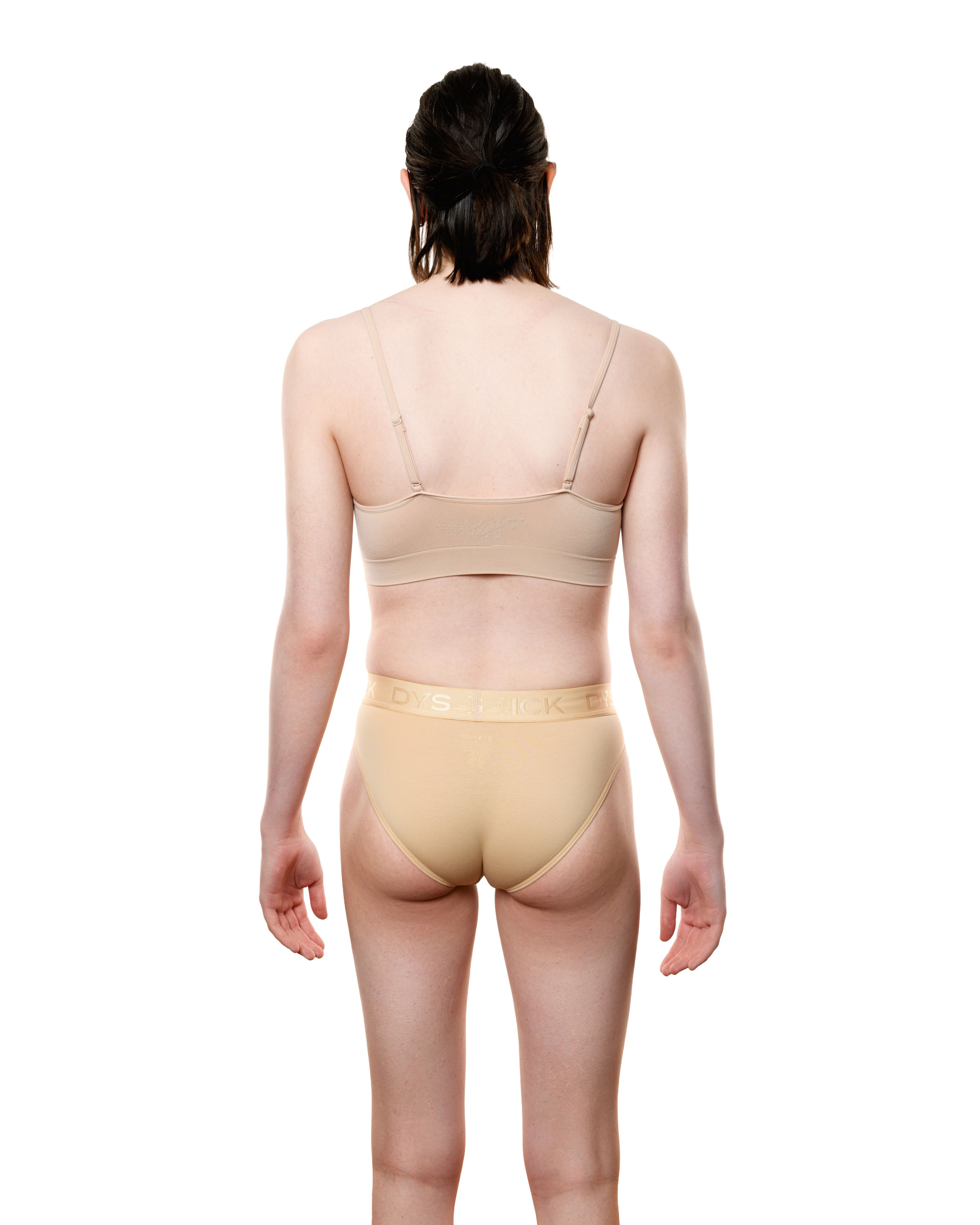 Champagne Luxe Tucks Panties