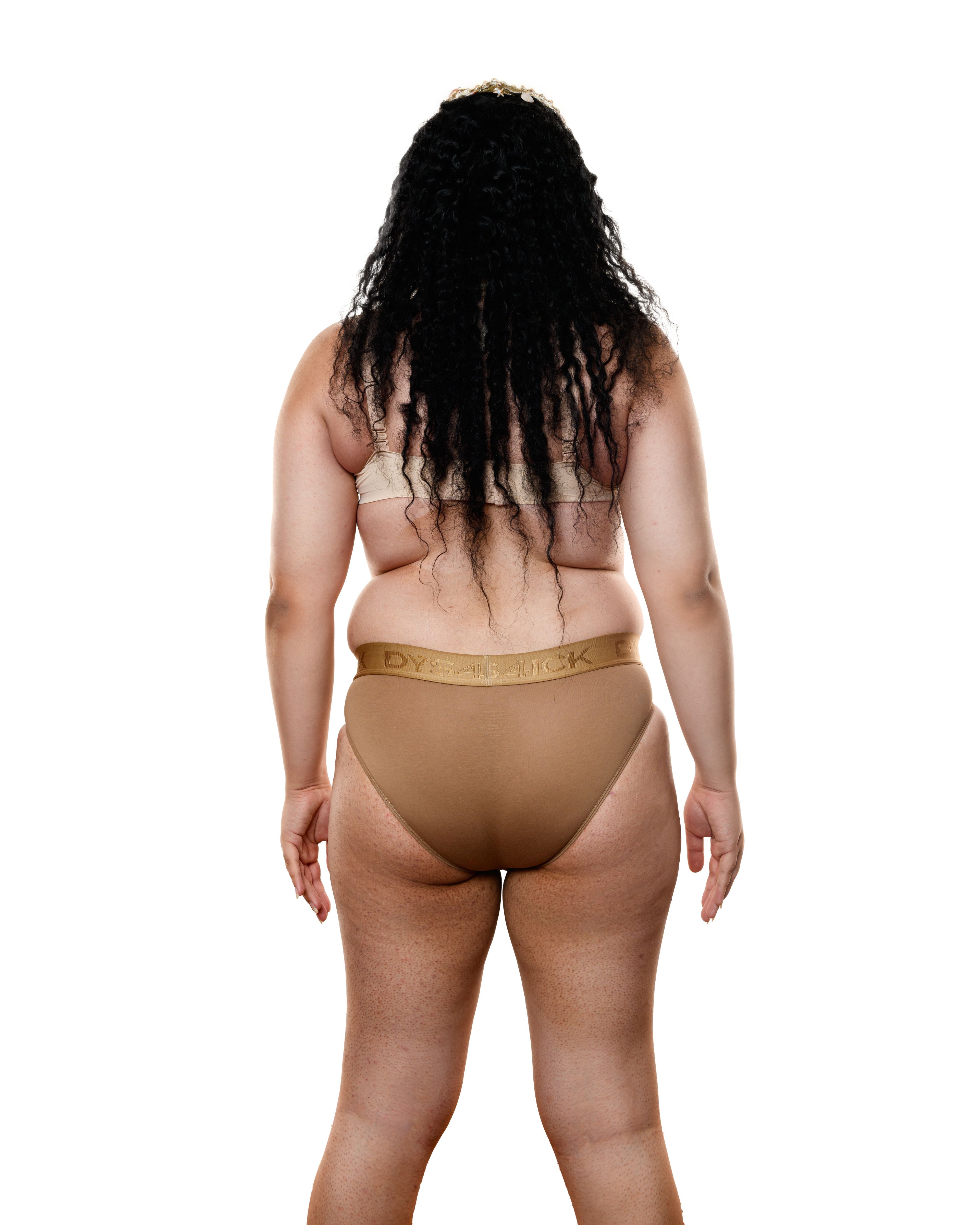 Mocha Luxe Tucks Panties