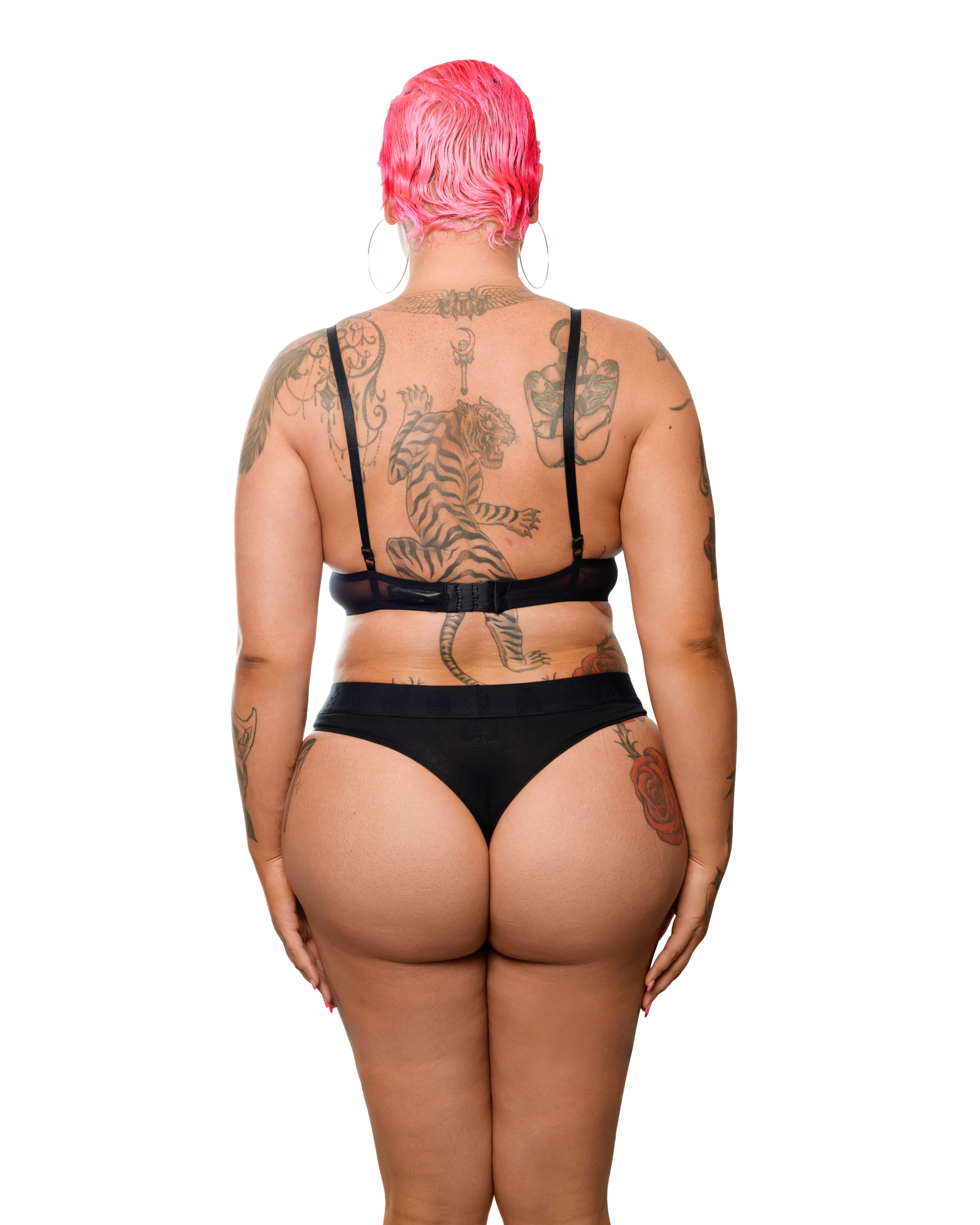 Luxe Tucks Brazilian Style Underwear