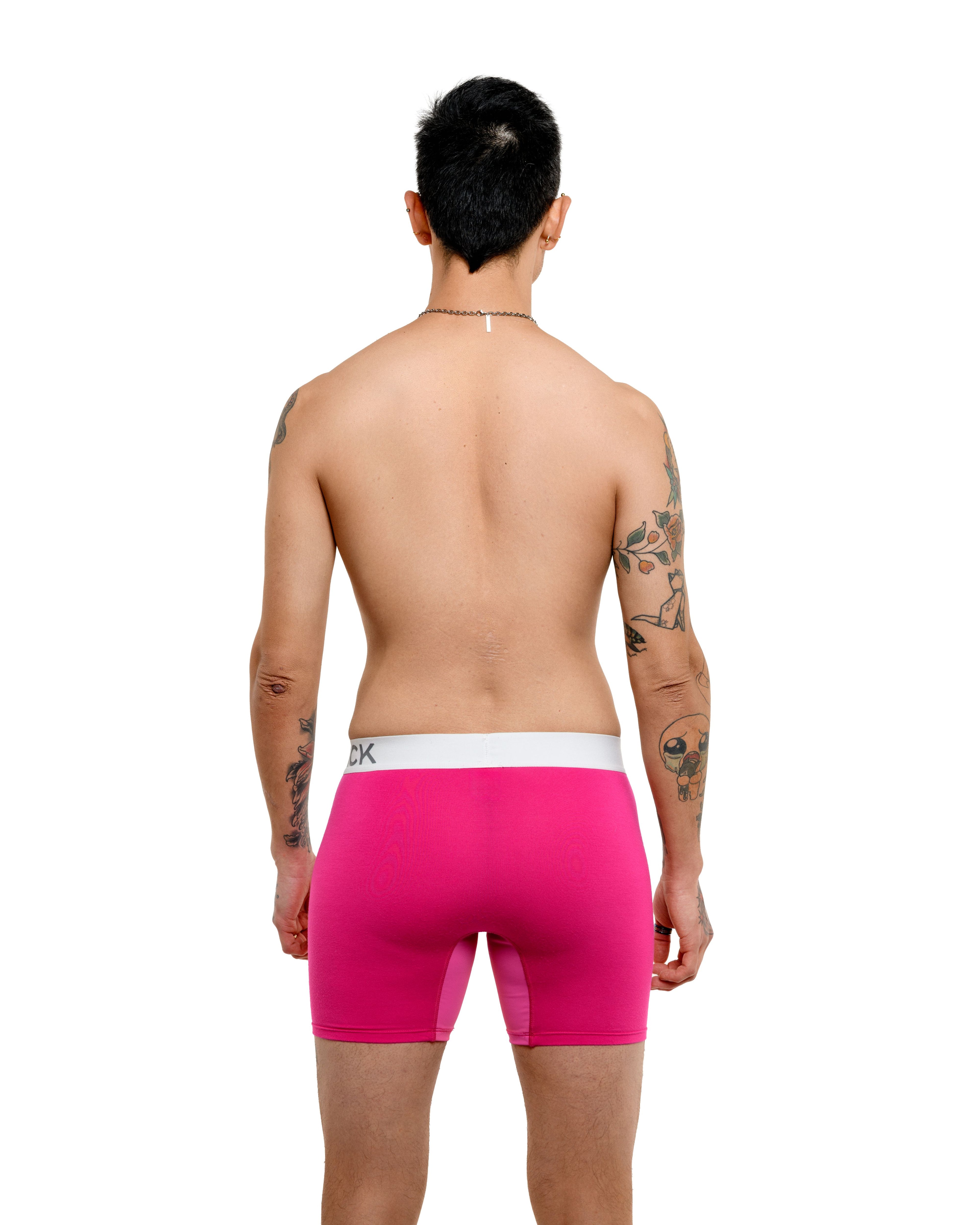 Masc4Magenta Packing Boxers | Dys4ick