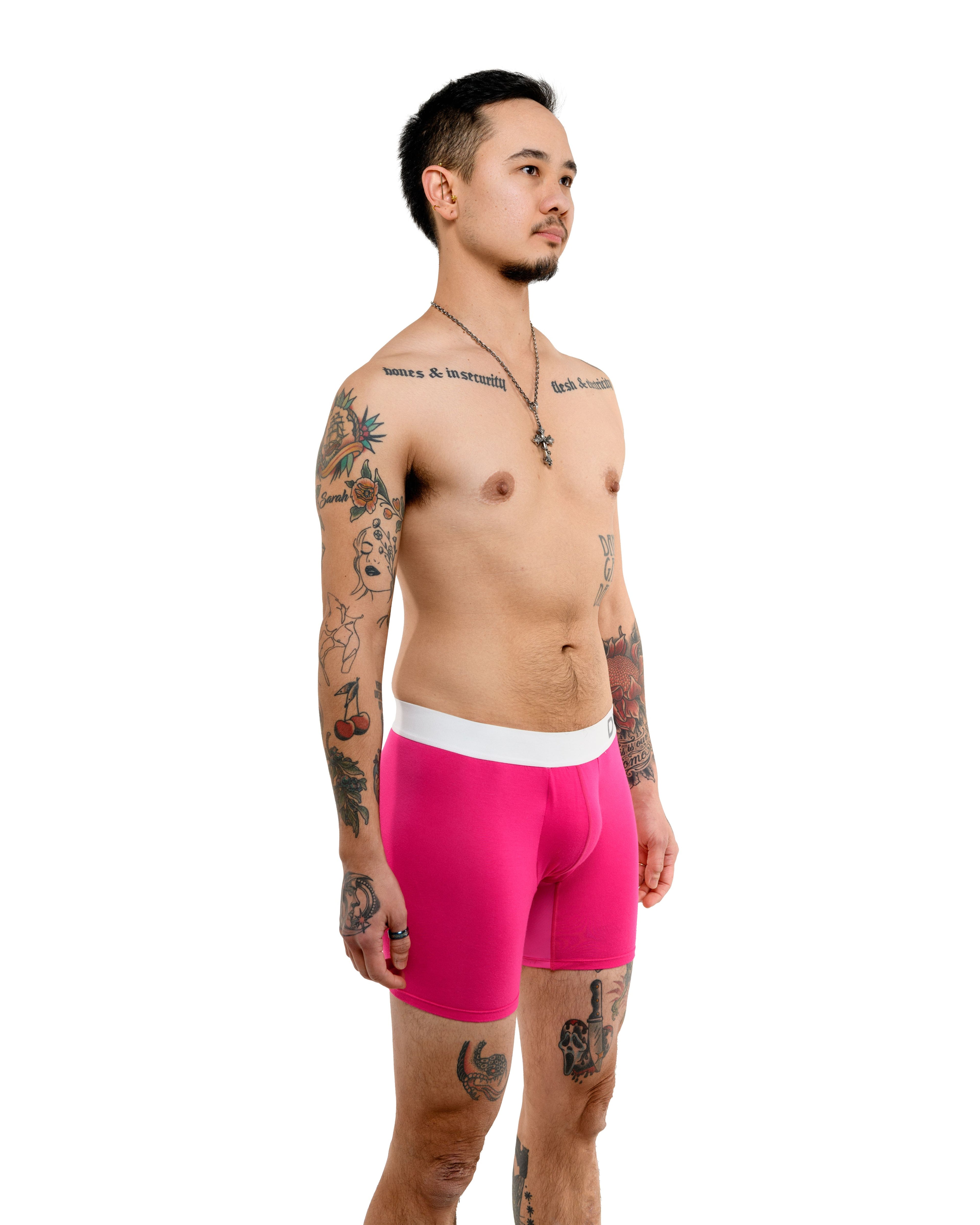 Masc4Magenta Packing Boxers | Dys4ick
