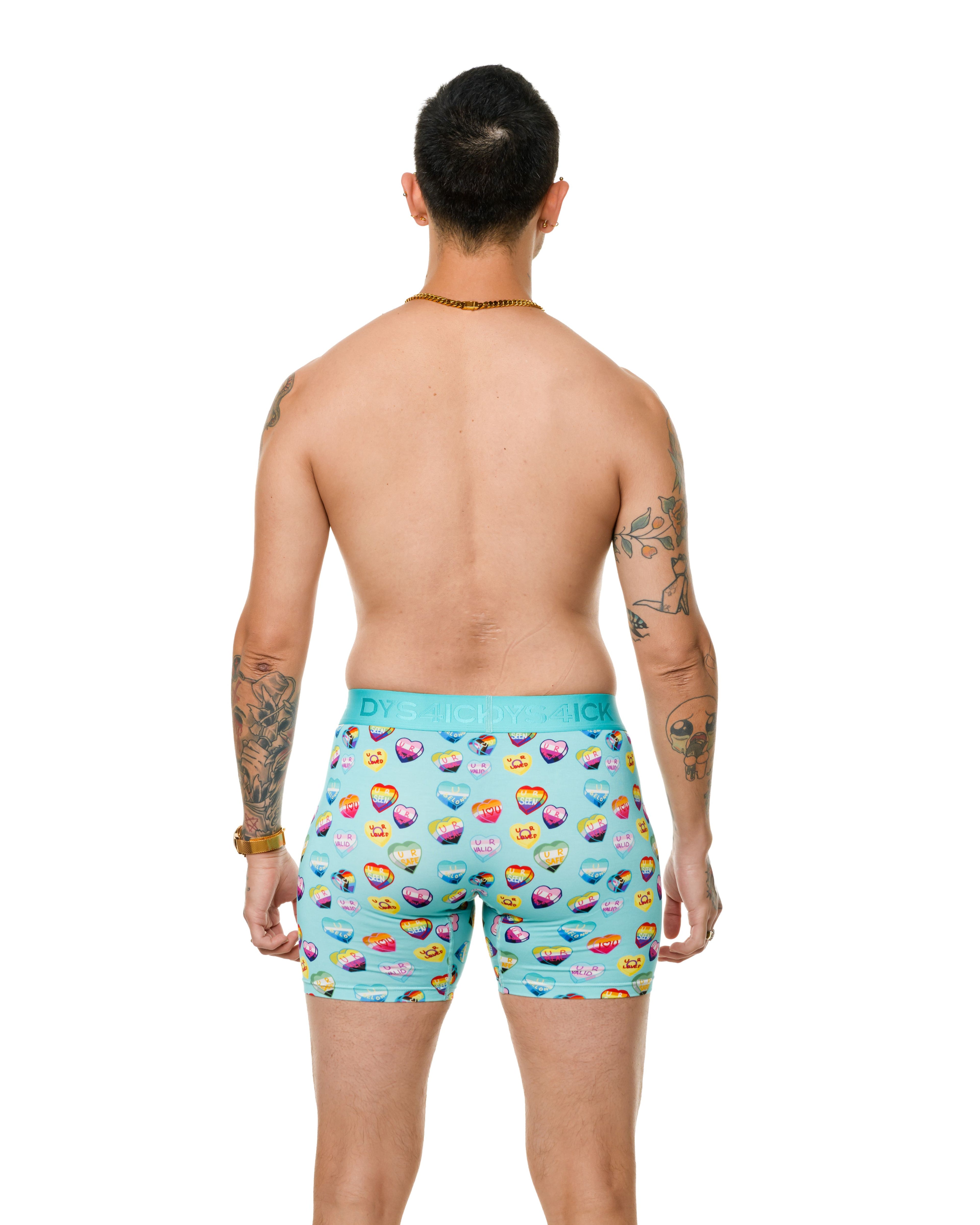 Love and Pride Packing Boxers